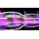 Two Program Control Musical Dancing Fountain Attractive Multi-color LED