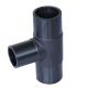 Hdpe Reducing Tee Pipe Fitting Cross Elbow  Excellent Chemical Stability