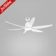 66 Inch Larger Ceiling Fans With Lights Reversible Silent DC Motor ABS Blade