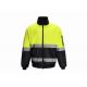 Specially Designed Safety Wear Clothing Rain Jacket Reflective Coat Windproof