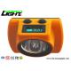 18000lux Cordless Mining Cap Lamps CREE ABS/PC Hard Body Material 1 Year Warranty