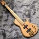 Custom Neck Throu Body Flamed Maple Top Ash Wood 6 Strings Guitar Bass with 940mm Scale Lengthen