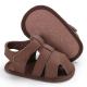 Amazon hot Round toe Anti-slip 0-18 months baby Outdoor walking shoes toddler sandals
