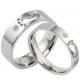 Tagor Jewelry Super Fashion 316L Stainless Steel coulpe Ring TYGR181
