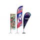 Personalised Outdoor Promotional Flags And Banners Advertising Usage BSCI Certification