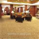 New solid brown print polypropylene floor carpet for living room