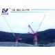 Huge D5020 50M Boom Jib Luffing Crane Tower 10tons Load Split Mast Section to Save Containers