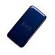 ABS 10000mAh UV finish Dual USB Mirror Wireless Charger Sticker Power Bank 5V 2.1A