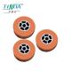 Abrasion Proof Efficient Thermal Transfer Silicone Wheel High Temp Rollers
