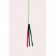 Security Cable Strabded Bare Copper 14AWG CL2R Riser Rate White Jacket