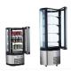 Countertop Rotating Refrigerated Cake Display Case 100L  Commercial Glass Door Cooler