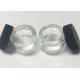 Plastic Cap Wax Oil Small Glass Jars / Bottles 5ml Capacity 24mm Width