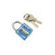 Mini-version Transparent Blue Practice Lock Locksmith Tools