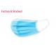 Facial Filter Gas Valved Dust Mask 3 Ply Disposable Earloop Face Mask