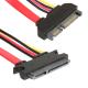 Stable Extension SATA 3 Cable For HDD , Male To Female 7+15 Pin SATA 3.0 6gbps