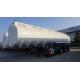 3 axle Stainless steel palm oil tanker fuel tank trailer for sale