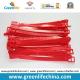 Baggage Tag Accessory Promotional Soft PVC Belt Holder in Red