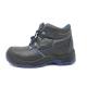 Kevlar Steel Gluing Industrial Work Boots Midsole Protection With Blue Tongue Lining