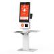 Self Checkout Kiosk With 23.8inch Touch Screen Display Printer Scanner For Retail Store Supermarket