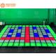 Jumping LED Dance Floor Tile Jumping Grid Interactive Game For Amusement Park