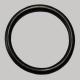 Oilproof Rubber Seal AFLAS PTFE PU NBR O Rings for Boiler or Filter 1.2m 50Mpa