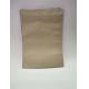 Oil Proof Kraft Paper Pouch , Reusable Kraft Zipper Pouch Bags General Purpose