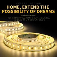 Copper 500-550lm 20W 84leds/m 5050RGBW led tape strip lights