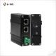 Industrial Gigabit 10 100 1000Mbps 802.3 Bt Din Rail PoE Splitter 5V 20W Output