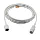 Comen IBP Invasive Blood Pressure Cable 12 Pin Connector Grey 3m TPU Jacket