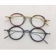 Vintage Men Women Pure titanium spetacle eyeglass glasses combinated optical frames with clear lens