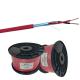5000000000 ExactCables-2C 1.0mm2 Copper Conductor Shielded Red Twisted Pair Fire Alarm Cable