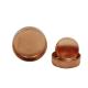 Polished Copper Pipe End Cover from USA Ideal for Plumbing Projects