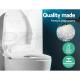Heated Smart Bidet Toilet Seat Temperature Sensor Water Nozzle Bidet Washing