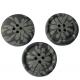 Grey Horn Design Plastic Coat Buttons With Slot On Edge 50L 4 Hole Use On Women'S Coat
