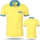 Polo Promotional T Shirts Custom Logo Short Sleeve 100% Cotton Material