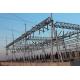 500KV Anti Rust Steel Framework  Substation Structure With Hot Dip Galvanized