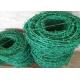 13x13 50kg Plastic Coated Barbed Wire 7.5cm Farm And City