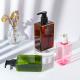 High Capacity Shampoo PET Bottle Screen Printing Amber Cosmetic