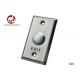 Mortise Mounted Spdt Door Exit Push Button Momentary Switch Waterproof 115 * 70 * 25mm