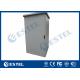 Fans Cooilng Outdoor Telecom Cabinet Galvanized Steel Single Wall With Front Access