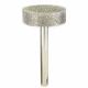 80 Grit 30 Mm Cylindrical Diamond Mounted Points Grinding Wheel For Stone Carving