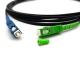 FTTH Indoor / Outdoor Fiber Optic Drop Cable Patch Cord SC/LC/ST-UPC/APC Connectors