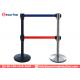 Events Security Passengers Isolation Retractable Belt Barricade In Traffic Barrier