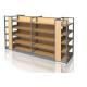 Custom Steel Supermarket Shelf Shop Display Rack Powder Coating