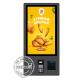 32 Inch Full Black Cashless Self Service Kiosk With Credit Card Payment