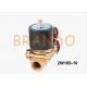 24V DC 3/8 Inch Brass Water Solenoid Valve 2W160-10 For Water Treatment