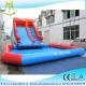 Hansel red and blue kids amusement park equipment inflatable climbing structure water pool sidel