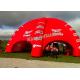 Red Giant Inflatable Spider Tent Diameter 12m For Event Or Exhibition