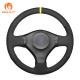 Customization Soft Suede Steering Wheel Cover for NISSAN Skyline R34 GTR GT-R BNR34 1999 2000 2001-2002