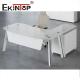 Office Furniture Toughened Glass Computer Desk Thickened Materials